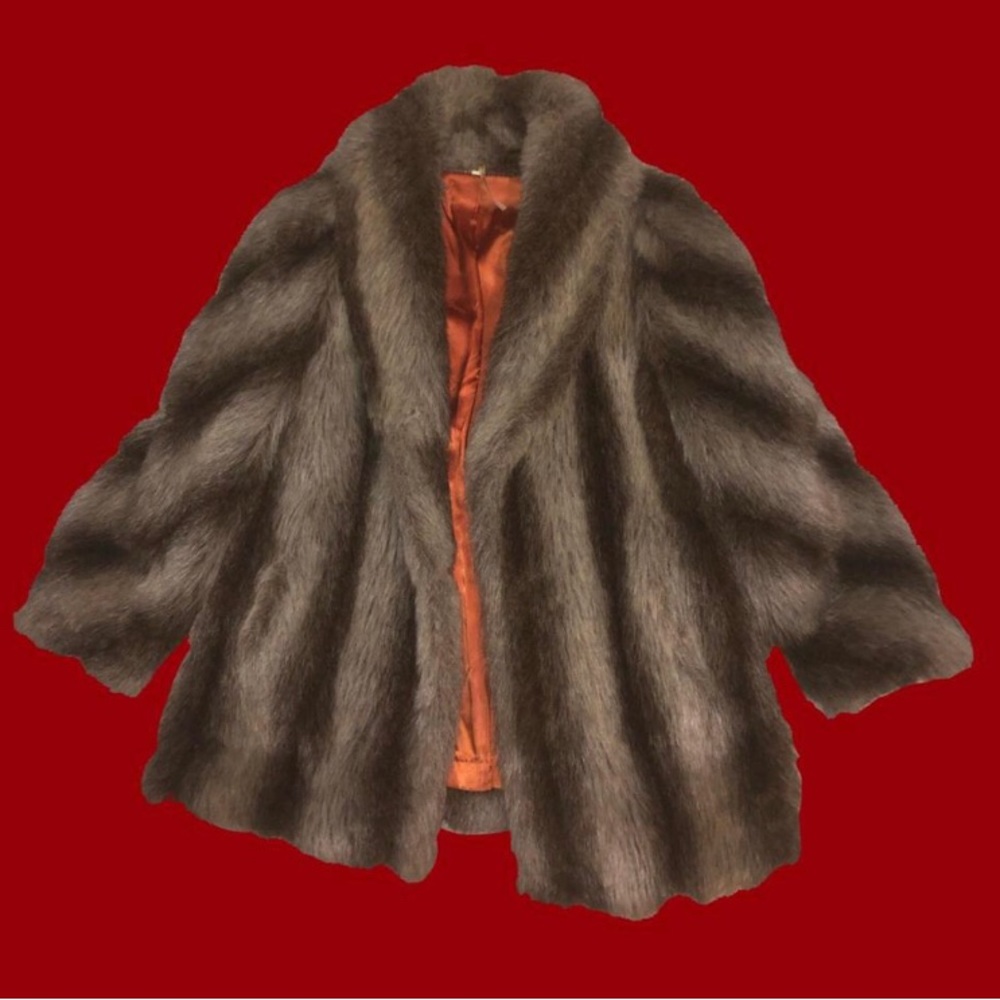 Faux fur coat in great condition